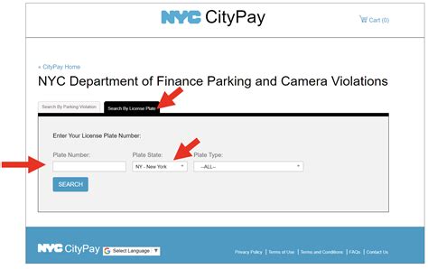 Parking Violation Payments .